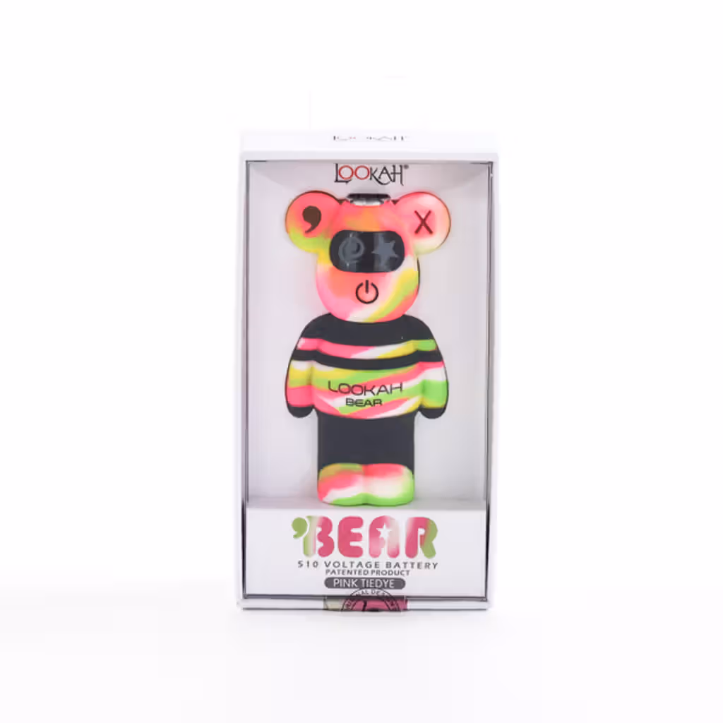 Bear 510 - Pink TieDye Lookah
