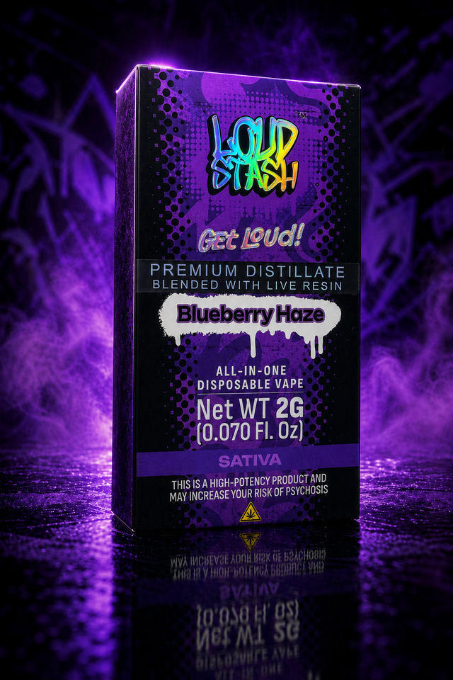 Blueberry Haze Loud Stash Blueberry Haze Loud Stash