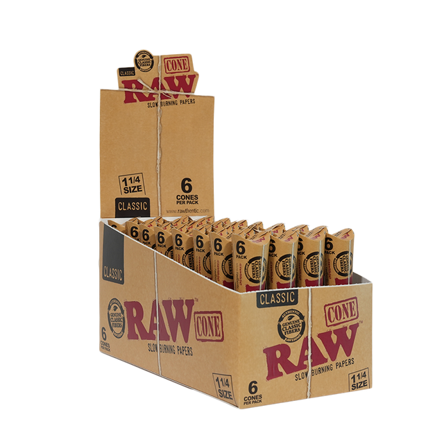 Classic 1 1/4  6pk RAW