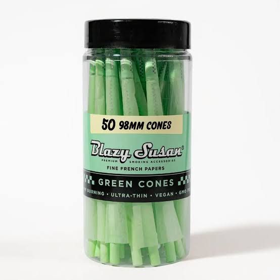 50 pk Green King Size Cones Blazy Susan