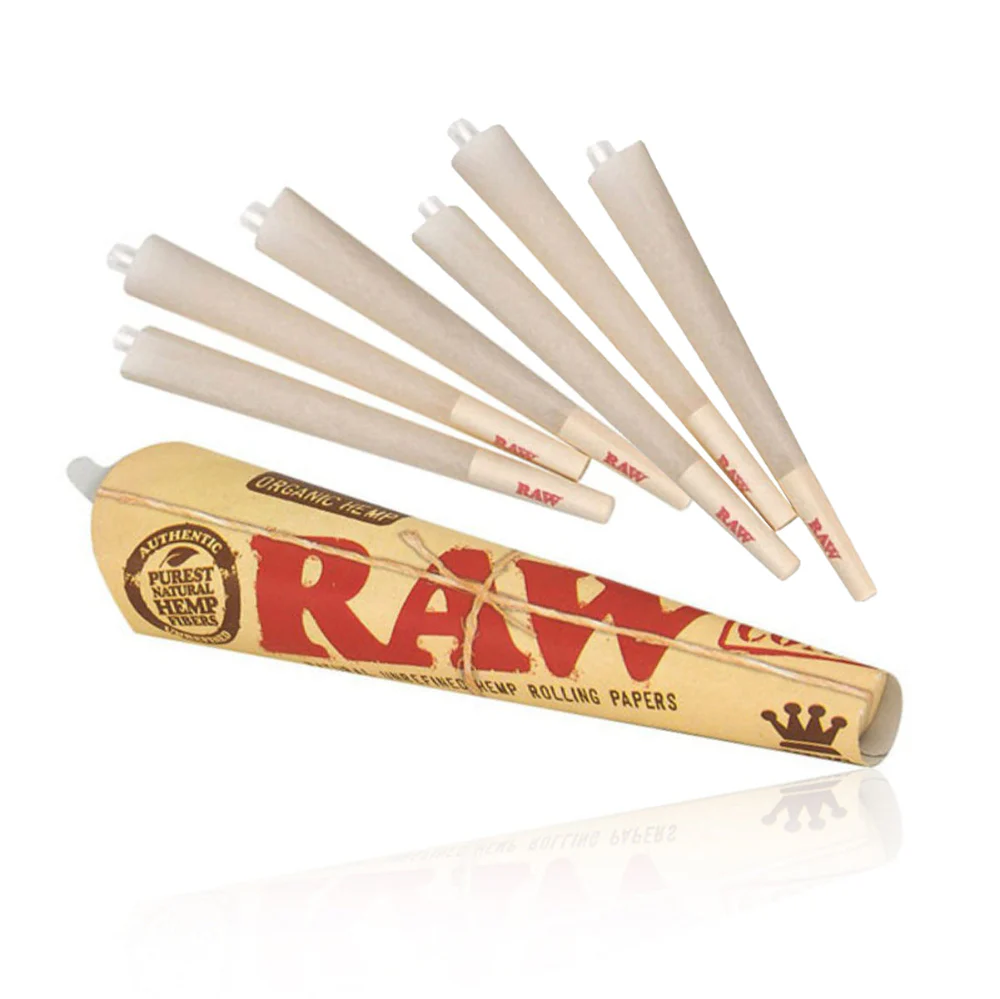 Raw Cones 6pk Oriental Imports