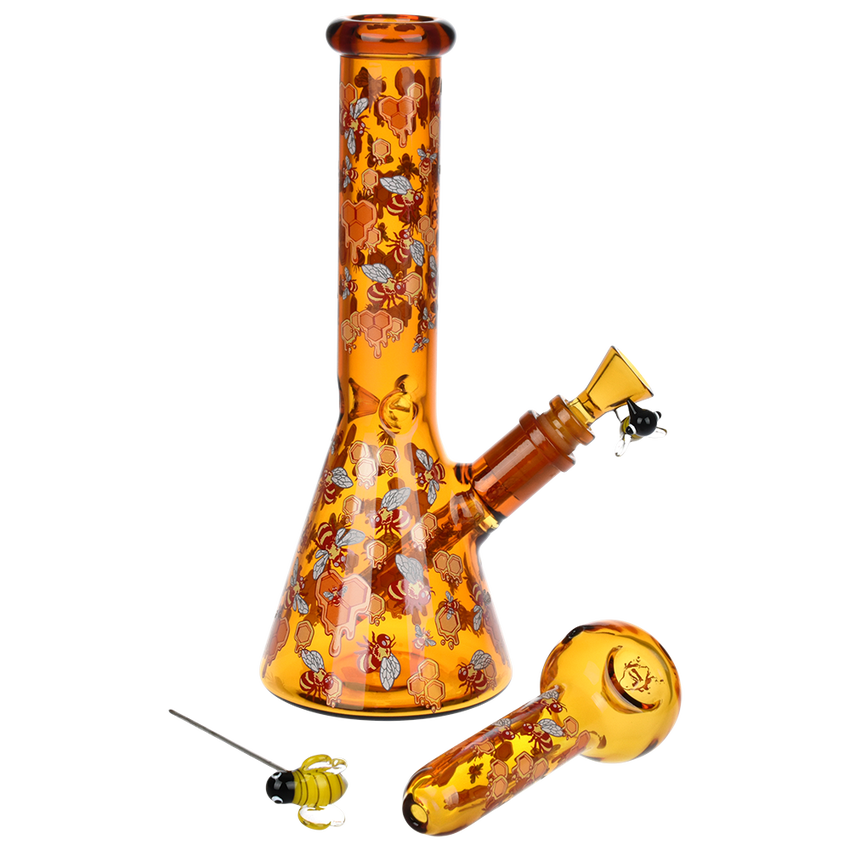 Greatest Hits Series Glow Herb Pipe Duo Beez