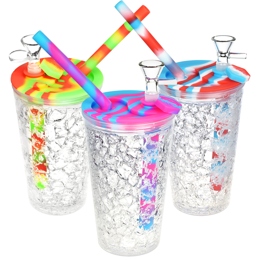 Cooling Freeze Travel Cup Bubbler 14mm F Colors Vary