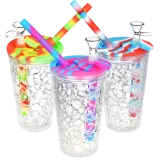 Cooling Freeze Travel Cup Bubbler 14mm F Colors Vary