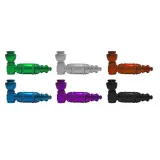Straight Tank Covered Metal Hand Pipe Colors Vary