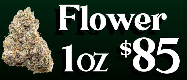 Cannabis Promo, Cannabis Sales, Cannabis Discounts, Cannabis on Sale, Connoisseur/Bomb Shelf flower — $85 oz