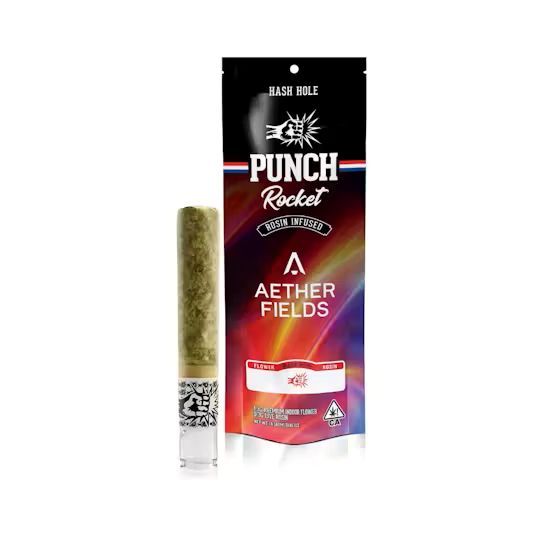 Aether Fields Area 54 OG x Tangie Z Rocket Hash Hole Punch Edibles & Extracts