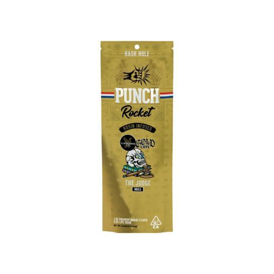 Claybourne The Judge x Garlic Juice Rocket Hash Hole Punch Edibles & Extracts