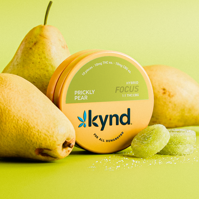 Focus Prickly Pear 1:1 THC:CBG Kynd Focus Prickly Pear 1:1 THC:CBG Kynd
