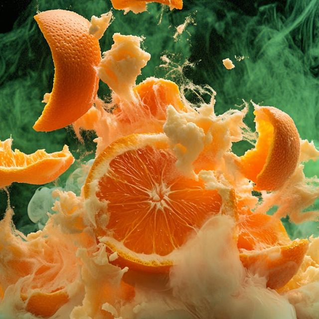 Orange Sunset Haze X Mudd Brothers Orange Sunset Haze X Mudd Brothers