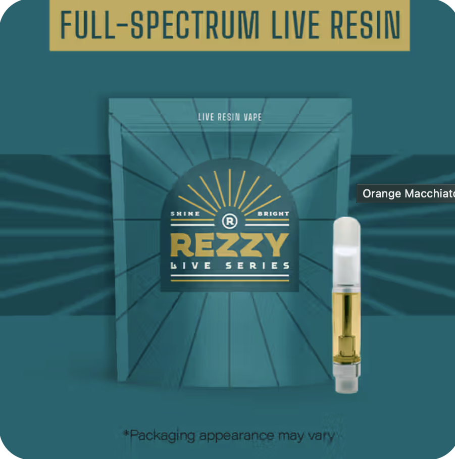 Rezzy Sour Chameleon Live Resin Cartridge 1g