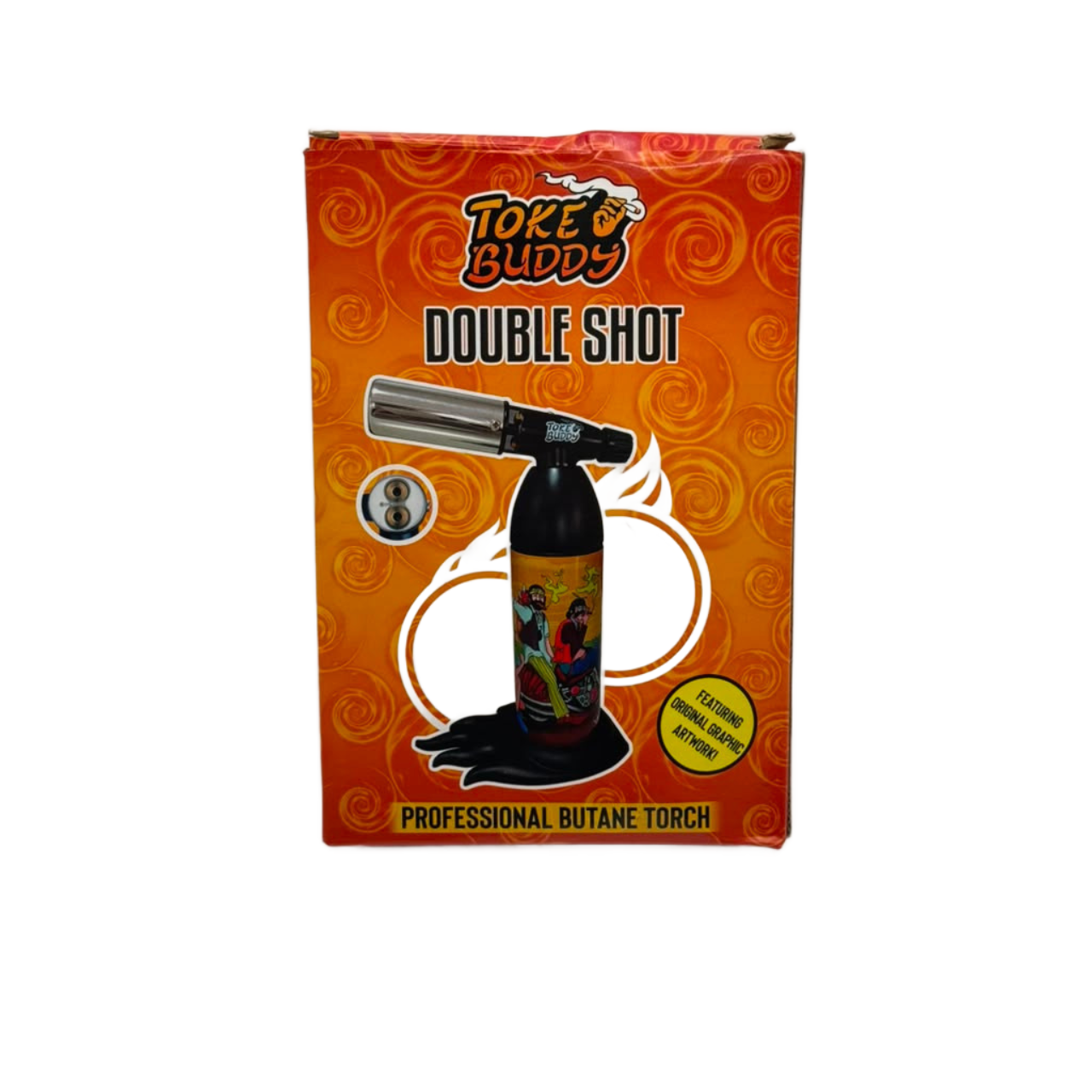 9" Double Shot Torch Toke Buddy