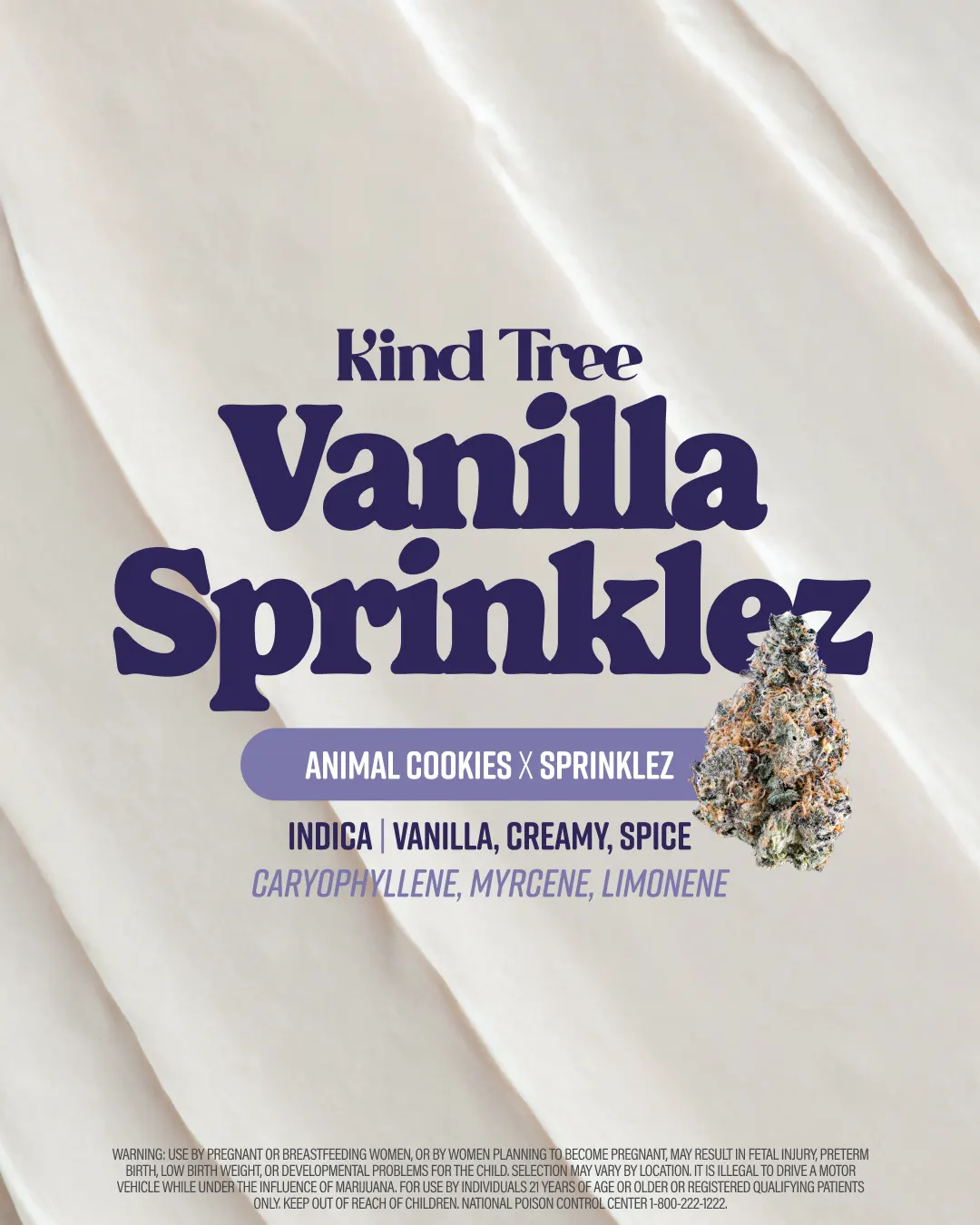 Vanilla Sprinklez Flower