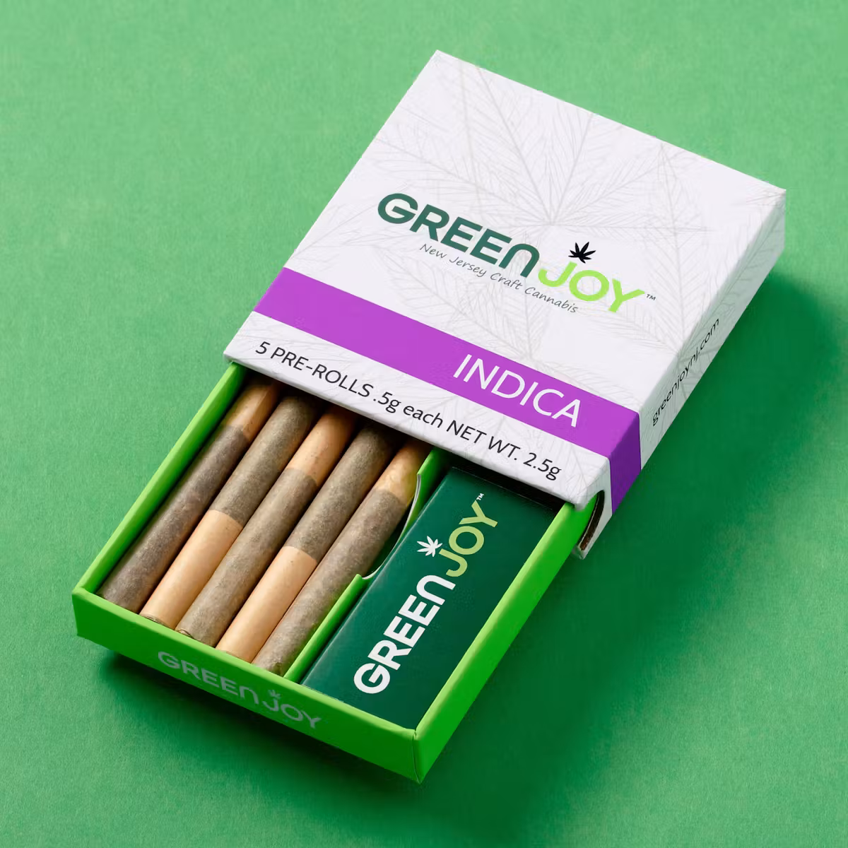Peach Crescendo 5pk Green Joy Peach Crescendo 5pk Green Joy