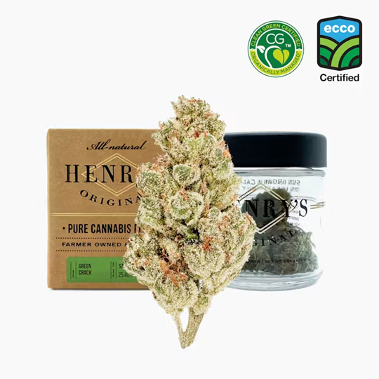 Green Crack Jar Henry's Original