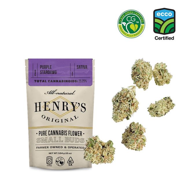 Purple Stardawg 3.5g Henry's Original