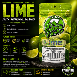Lime (Gummies) EIGHTH BROTHERS