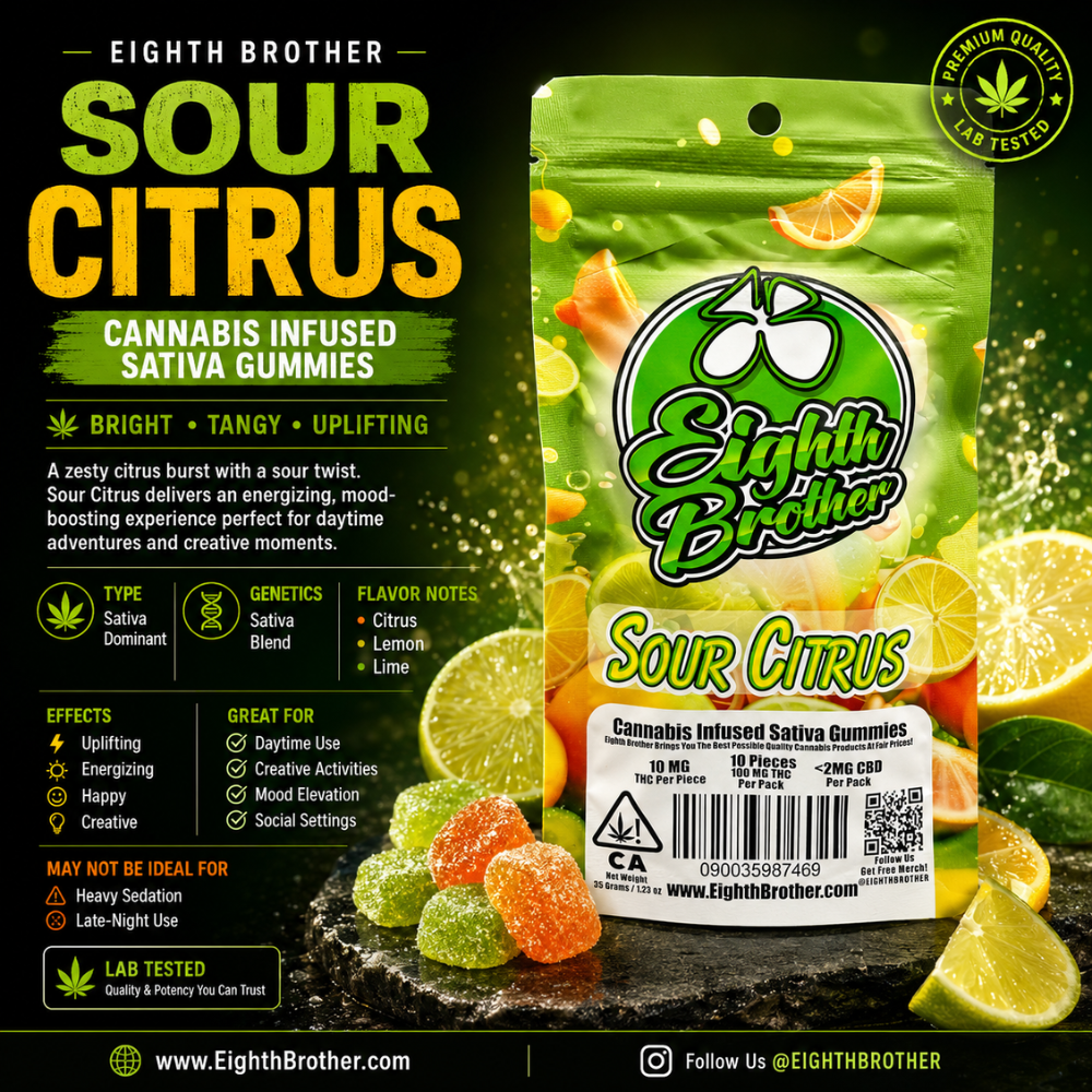 Sour Citrus Gummies