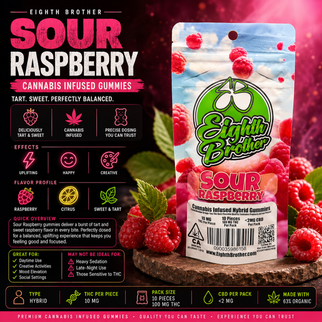 SOUR RASPBERRY EIGHTH BROTHERS