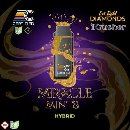 Miracle Mints Live Liquid Diamond Certified