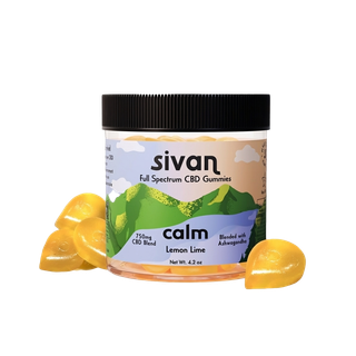 Lemon Lime Calm Gummy Jar (CBD) Sivan