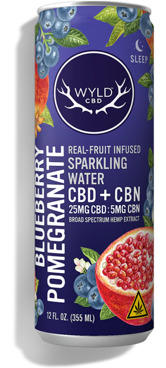 Blueberry Pomegranate 5:1 CBD:CBN Wyld CBD