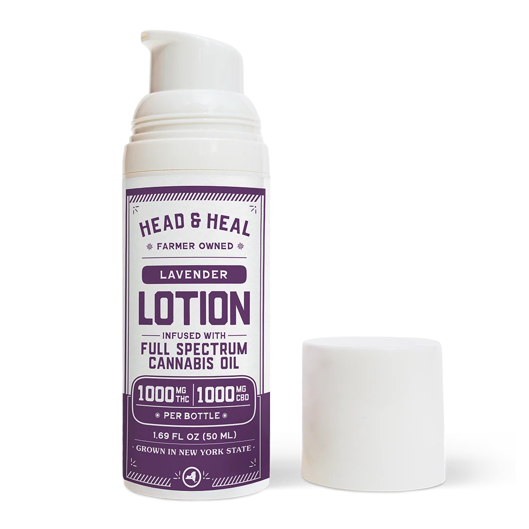 Lavender Lotion 1:1 THC:CBD Head & Heal