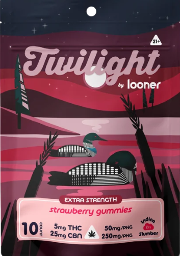 Looner Twilight Strawberry Gummy EACH