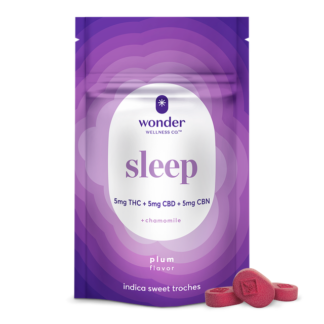 Sleep THC:CBD:CBN (Plum + Chamomile) Sweet Wonder Wellness Sleep THC:CBD:CBN (Plum + Chamomile) Sweet Wonder Wellness