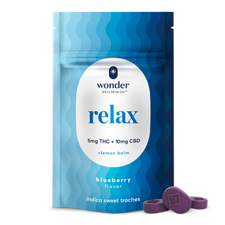 Relax THC:CBD (Blueberry + Lemon Balm) Sweet Wonder Wellness