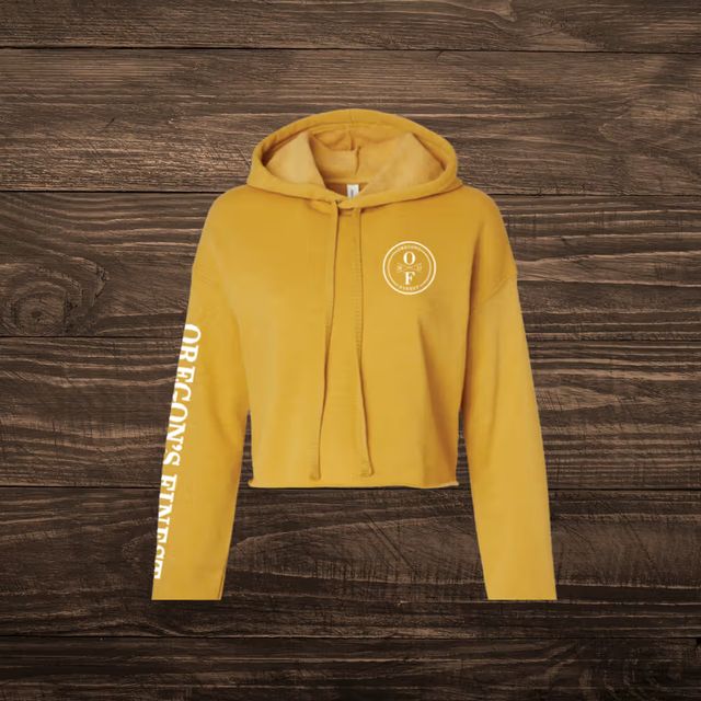 Cropped Fleece Hoodie  Oregon's Finest