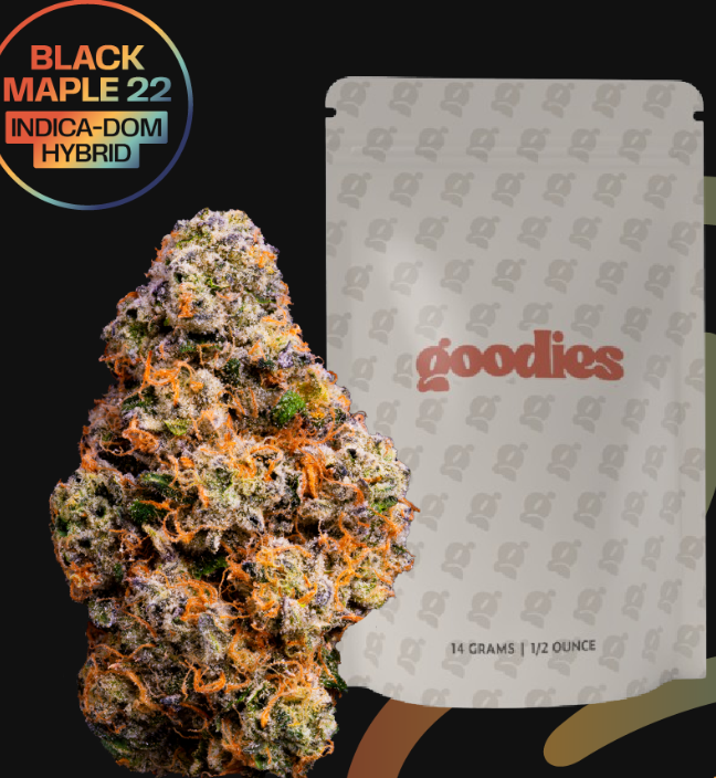 Goodies Black Maple 22 Whole Buds 7g