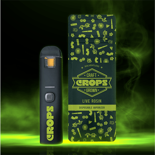 Grapenana x Gush Mints Live Rosin Crops
