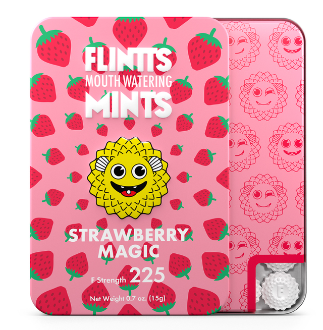 Strawberry Magic Flintts Mints