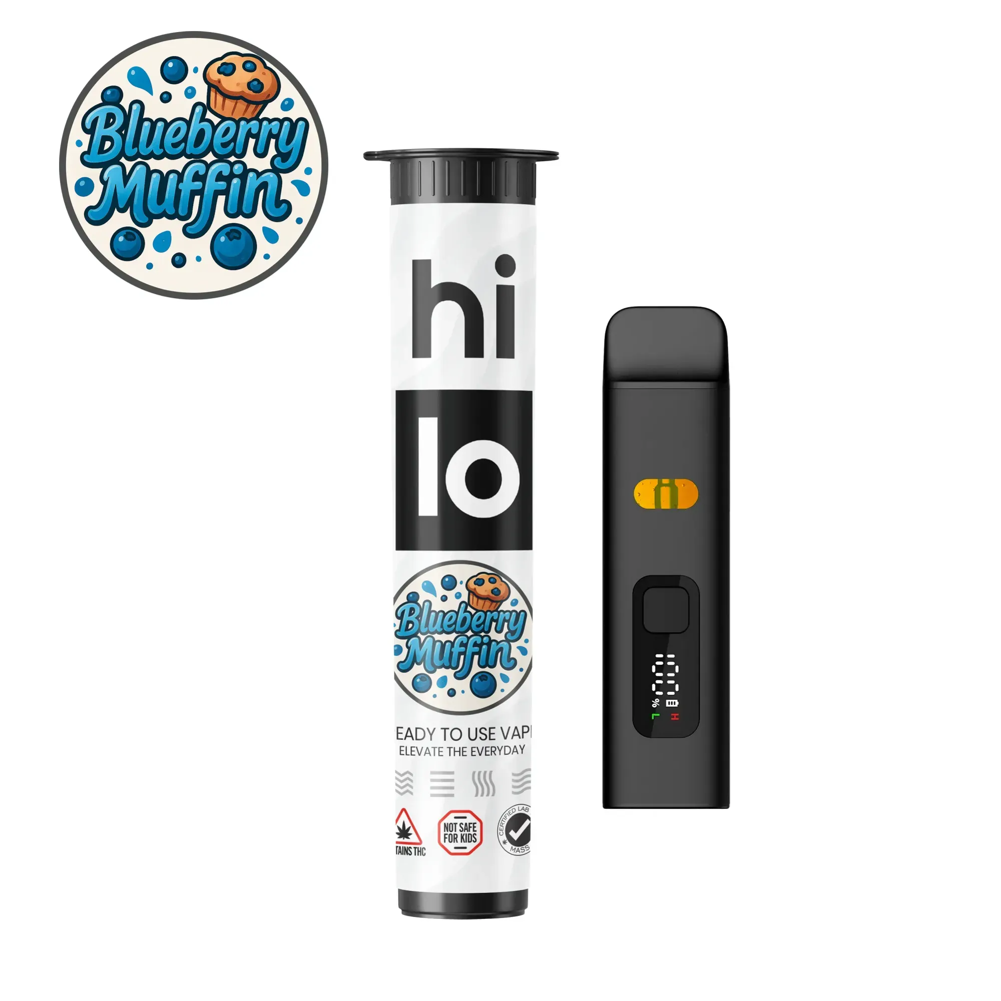 Blueberry Muffin Distillate  hi lo