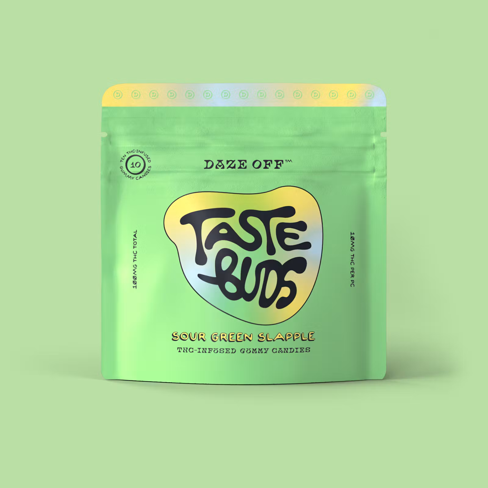 Sour Green Slapple Taste Buds