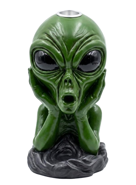 Backflow Incense Burner (Alien) Fantasy Ashtrays