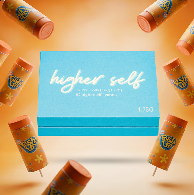 Orange Push Pop Higher Self