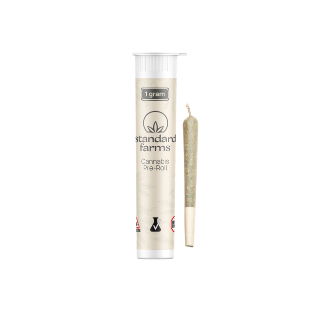 Blueberry Cupcake 1G Pre-Roll Standard Farms