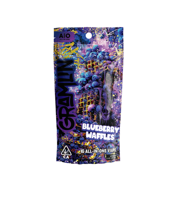 Blueberry Waffles - 1g Gramlin