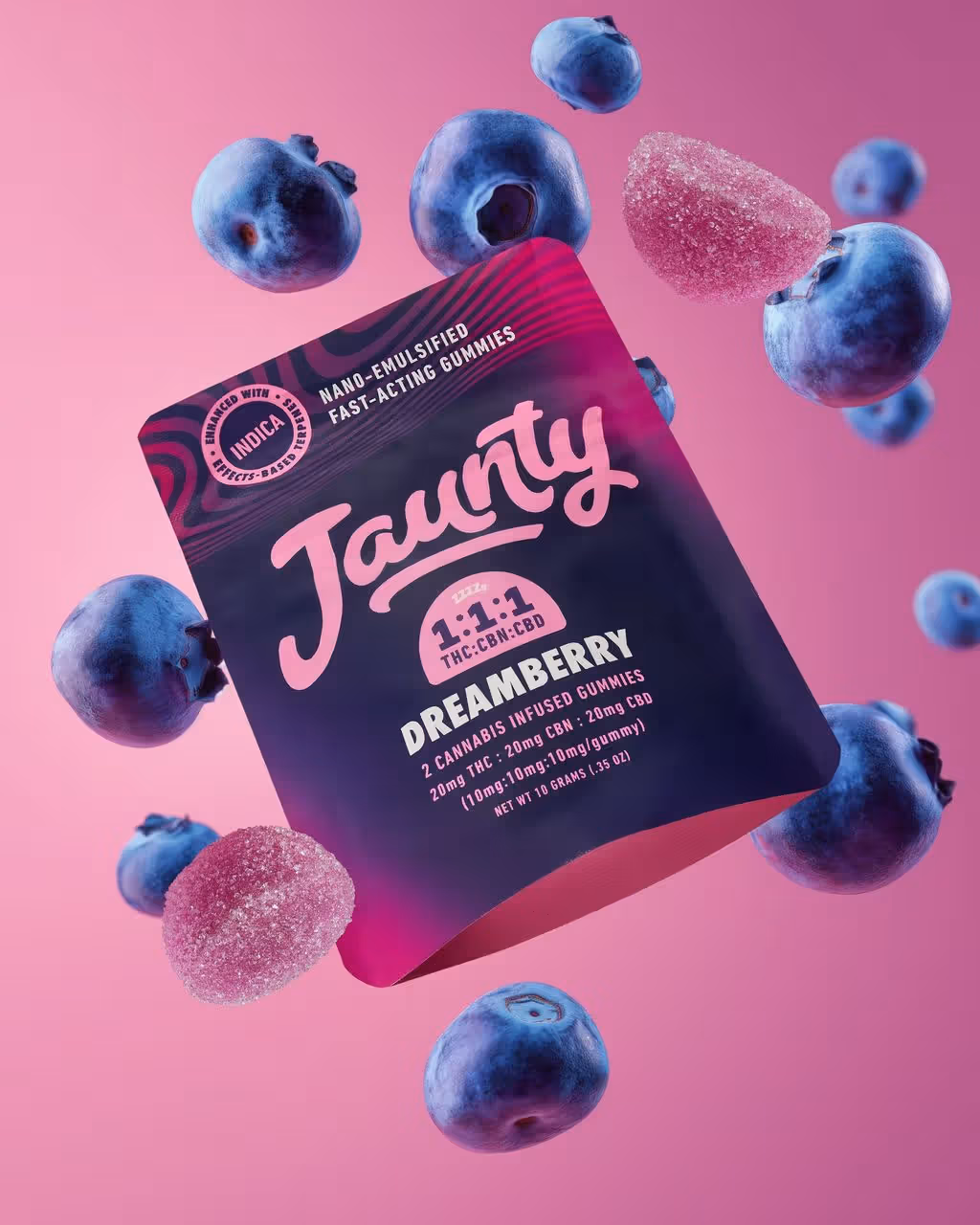 Dreamberry 1:1:1 THC:CBN:CBD Jaunty