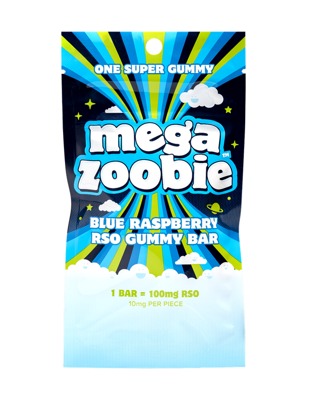Blue Raspberry MEGA RSO Zoobies