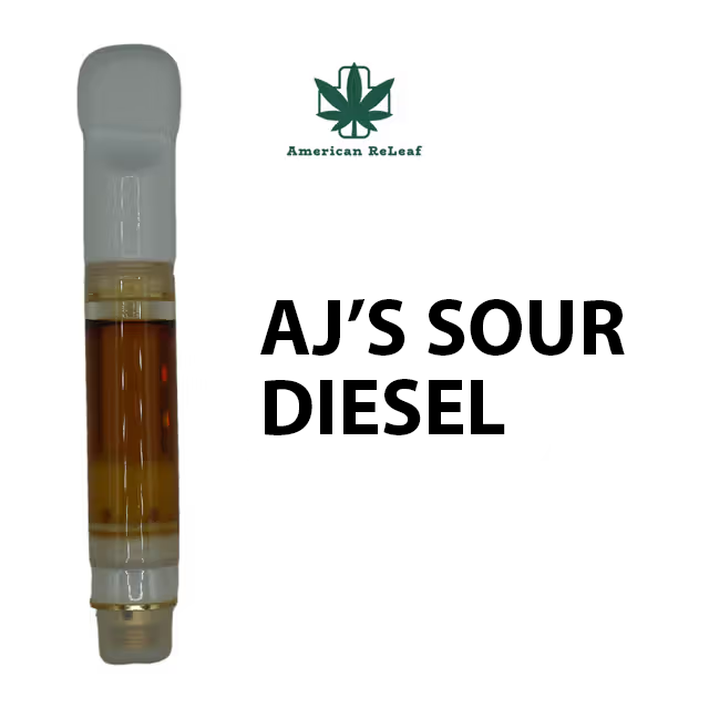 AJ's Sour Diesel Haze Live Resin American ReLeaf