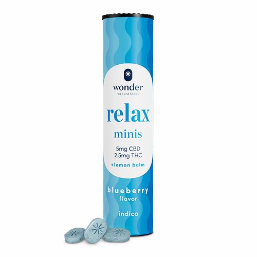 Minis Relax - Blueberry 1:2 THC:CBD Wonder