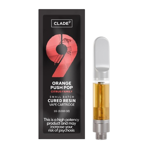 Orange Push Pop Clade 9 Orange Push Pop Clade 9