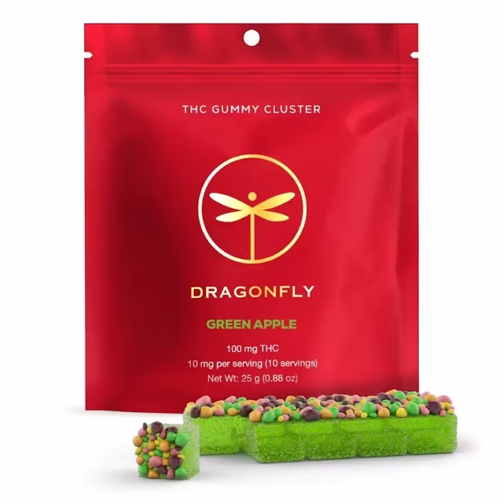 Green Apple Clusters Dragonfly