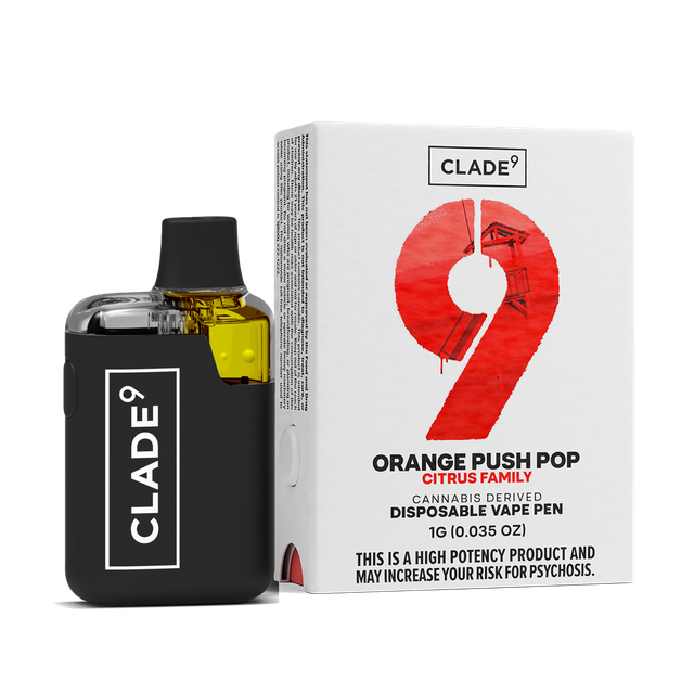 Orange Push Pop Clade 9 Orange Push Pop Clade 9