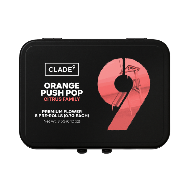 Orange Push Pop Clade 9 Orange Push Pop Clade 9