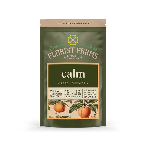 Peach 1:1 THC:CBD Florist Farms