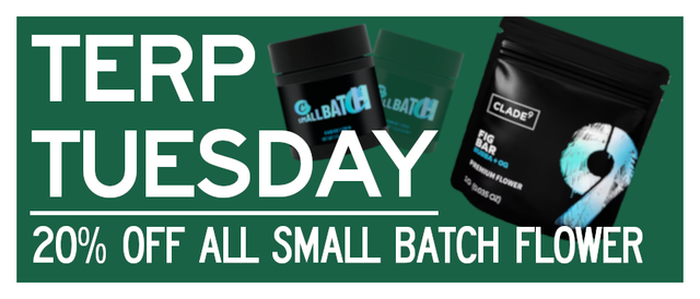 Cannabis Promo, Cannabis Sales, Cannabis Discounts, Cannabis on Sale, Terp Tuesday